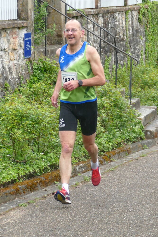 Auch ohne Glücksstartnummer Manfred auf dem 11. Gesamtrang